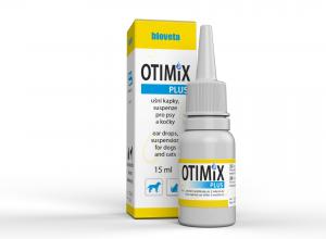 Otimix Plus ušní kapky, suspenze pro psy a kočky