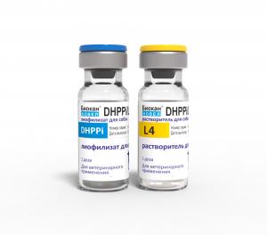 Биокан Новел DHPPi/L4, лиофилизат и растворитель для инъекционной суспензии для собак