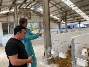 Bioveta pokračuje v odborném servisu i pro chovy skotu v Azerbajdžánu