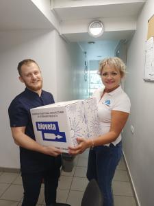 Bioveta Ukrajina pomáhá s vakcinací přímo v zemi 