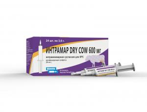 ИНТРАМАР DRY COW 600 мг  интрамаммарная суспензия для КРС