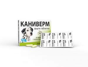 КАНИВЕРМ форте таблетки